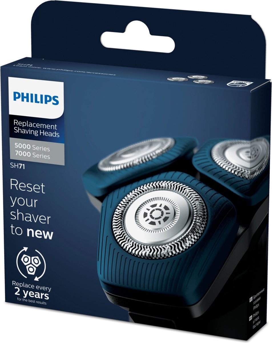 vriendschap Koel krijgen Philips series 7000 SH71/50 - Scheerkoppen - 3 stuks | bol.com