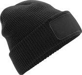 Beechfield - Unisex Thinsulate Printer Beanie (Zwart)