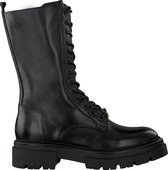 Notre-V Al126 Veterboots - Laarzen Met Veters - Dames - Zwart - Maat 40