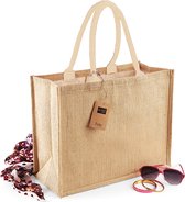 Jute Jumbo Shopper Natuurlijk bol