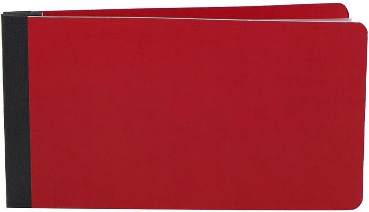 Simple Stories - Sn@p Flipbook/ Fotoboek - met 10 Pocket pagina's van 10x15cm - Rood