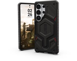 UAG Monarch Pro Backcover geschikt voor Samsung Galaxy S26 Ultra - Kevlar Black