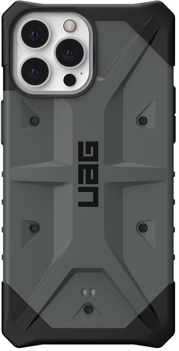 Urban Armor Gear Pathfinder Series iPhone 13 Pro Max Hoesje Zilver