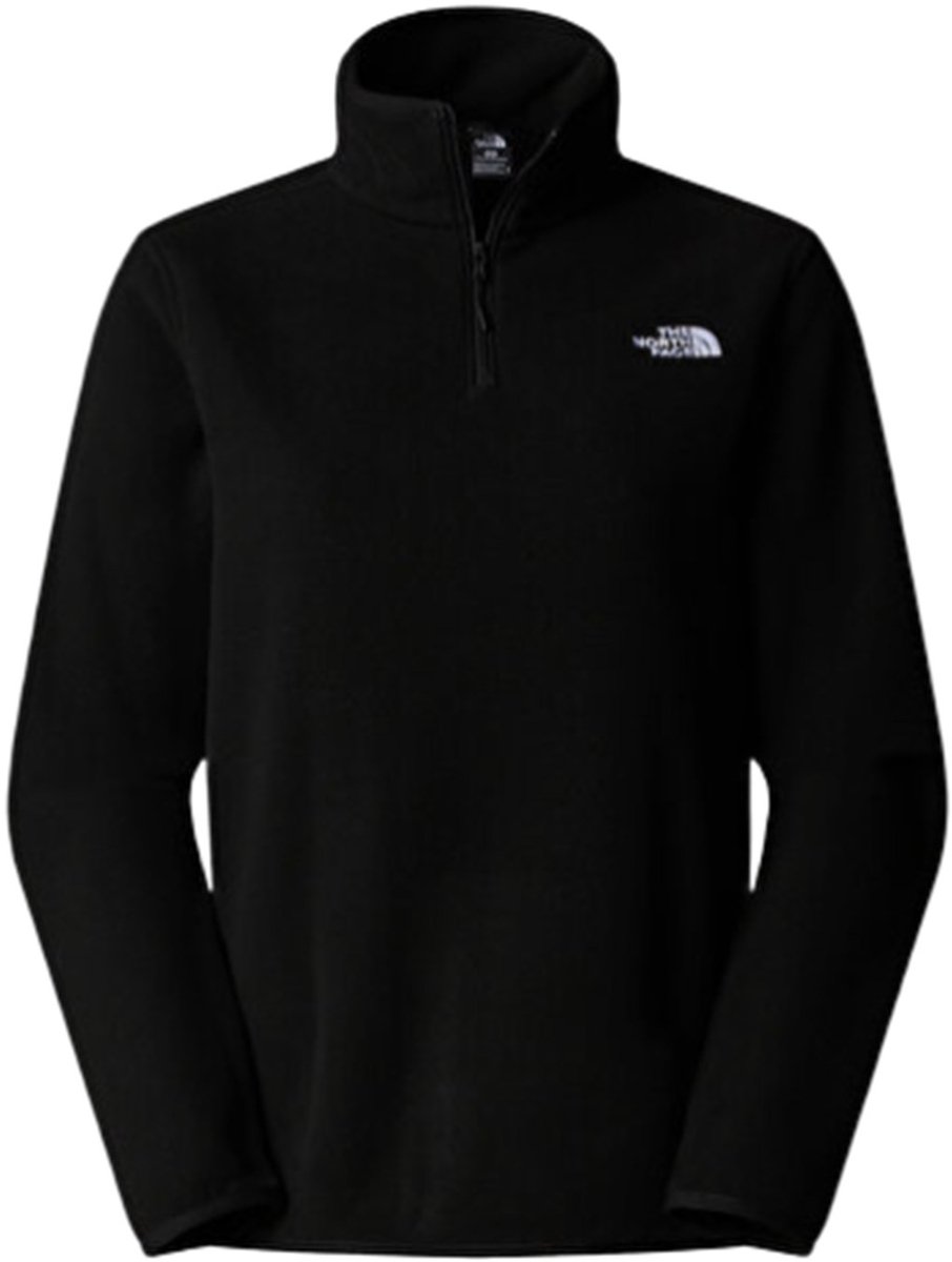 The North Face Glacier Dames Fleecejack 1/4-Zip – Lichtgewicht Polyester Outdoor Trui, Sneldrogend, Made in China The North Face Glacier Dames Fleecejack 1/4-Zip van Lichtgewicht Polyester