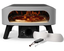MIRA® Pizza oven Buiten - Pizza oven Buiten - Pizza oven Buiten Gas - Zwart - 57cm x 50cm x 30cm
