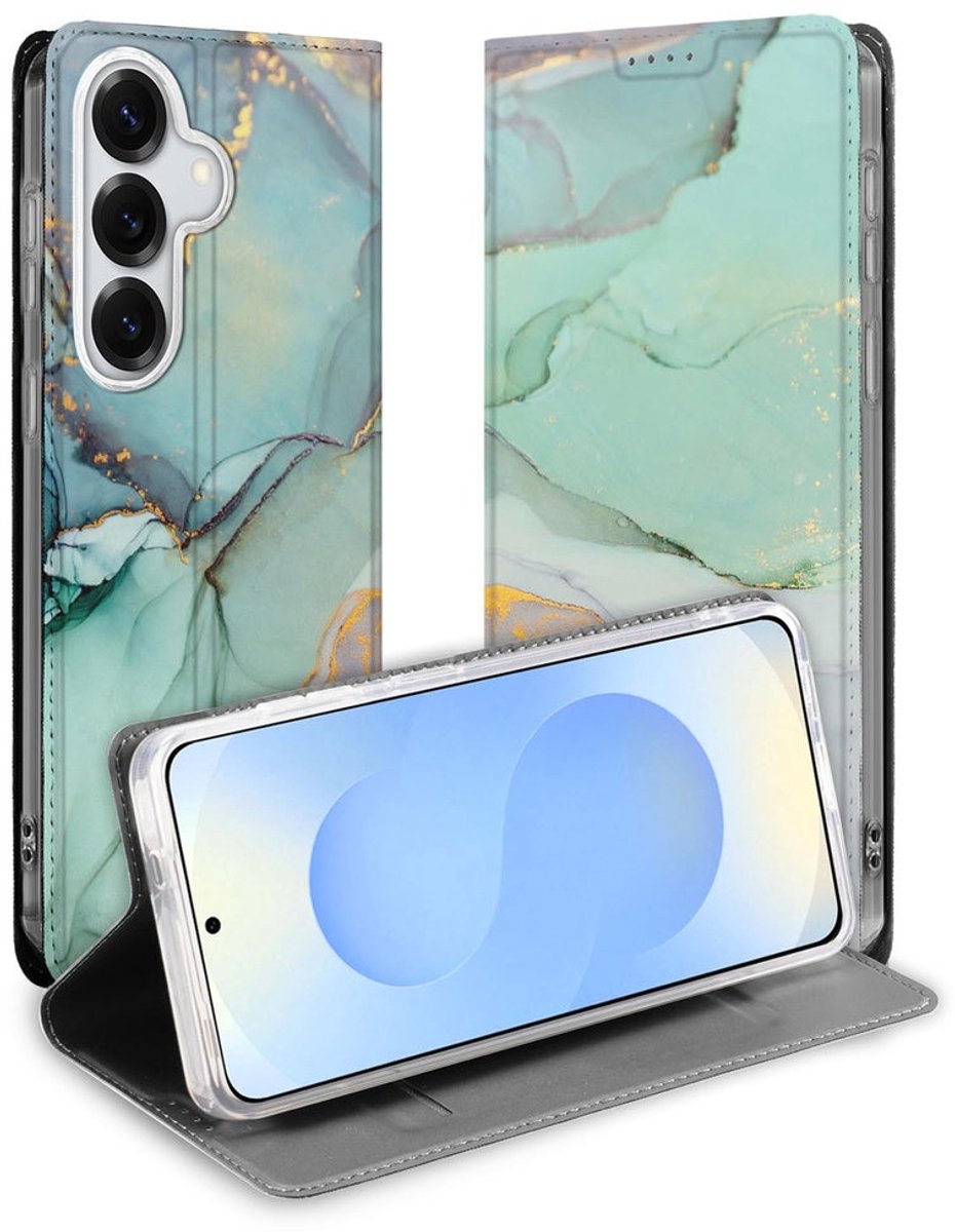 Samsung Galaxy S26+ Bookcase Watercolor Mix