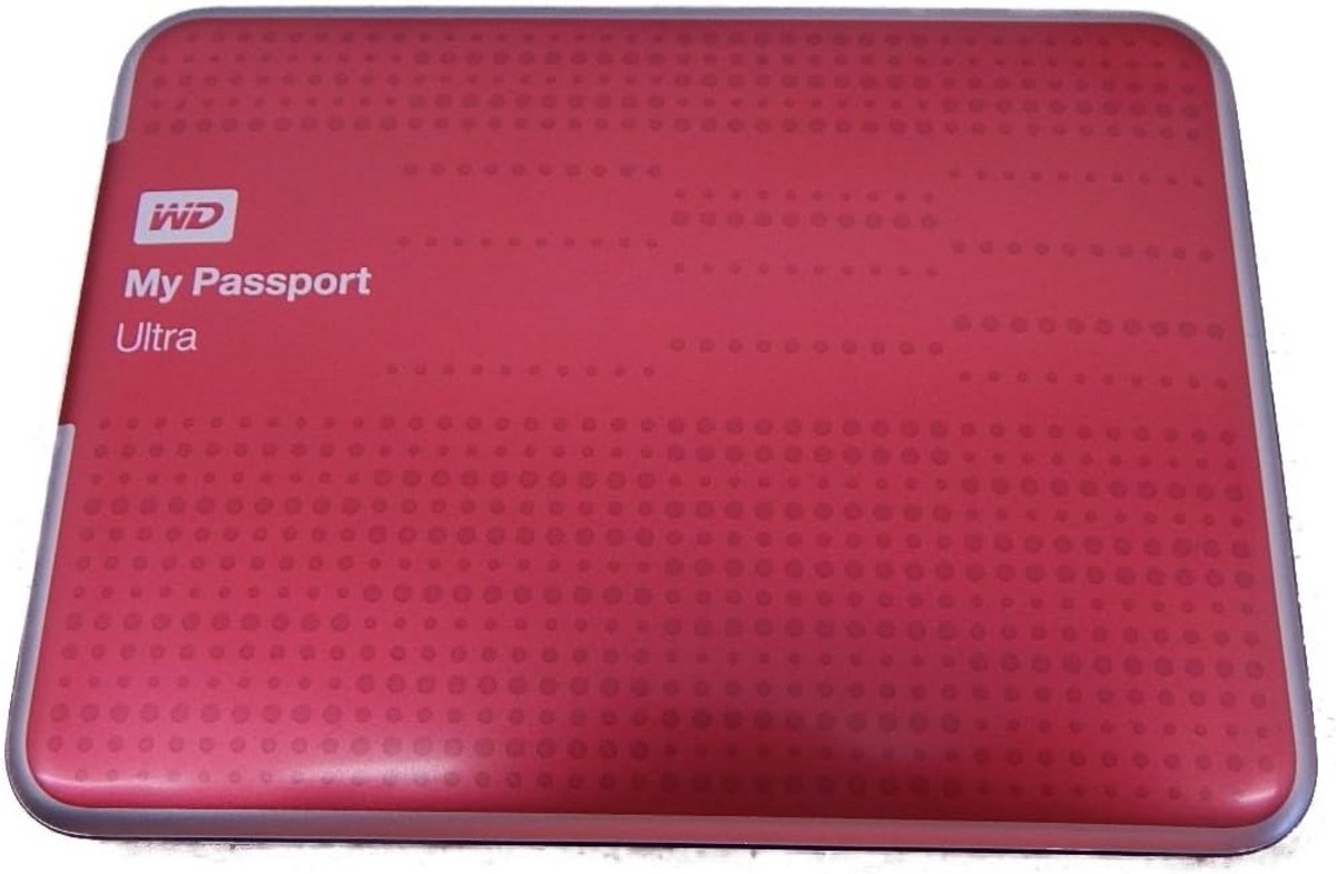 Externe Harde Schijf 1TB USB 3.0 Rood Draagbaar Opslag