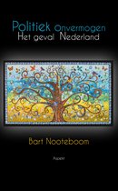 Boekomslag met titel 'Politiek onvermogen Het geval Nederland' en een kleurrijke mozaïek van een boom vol vlinders en vogels.