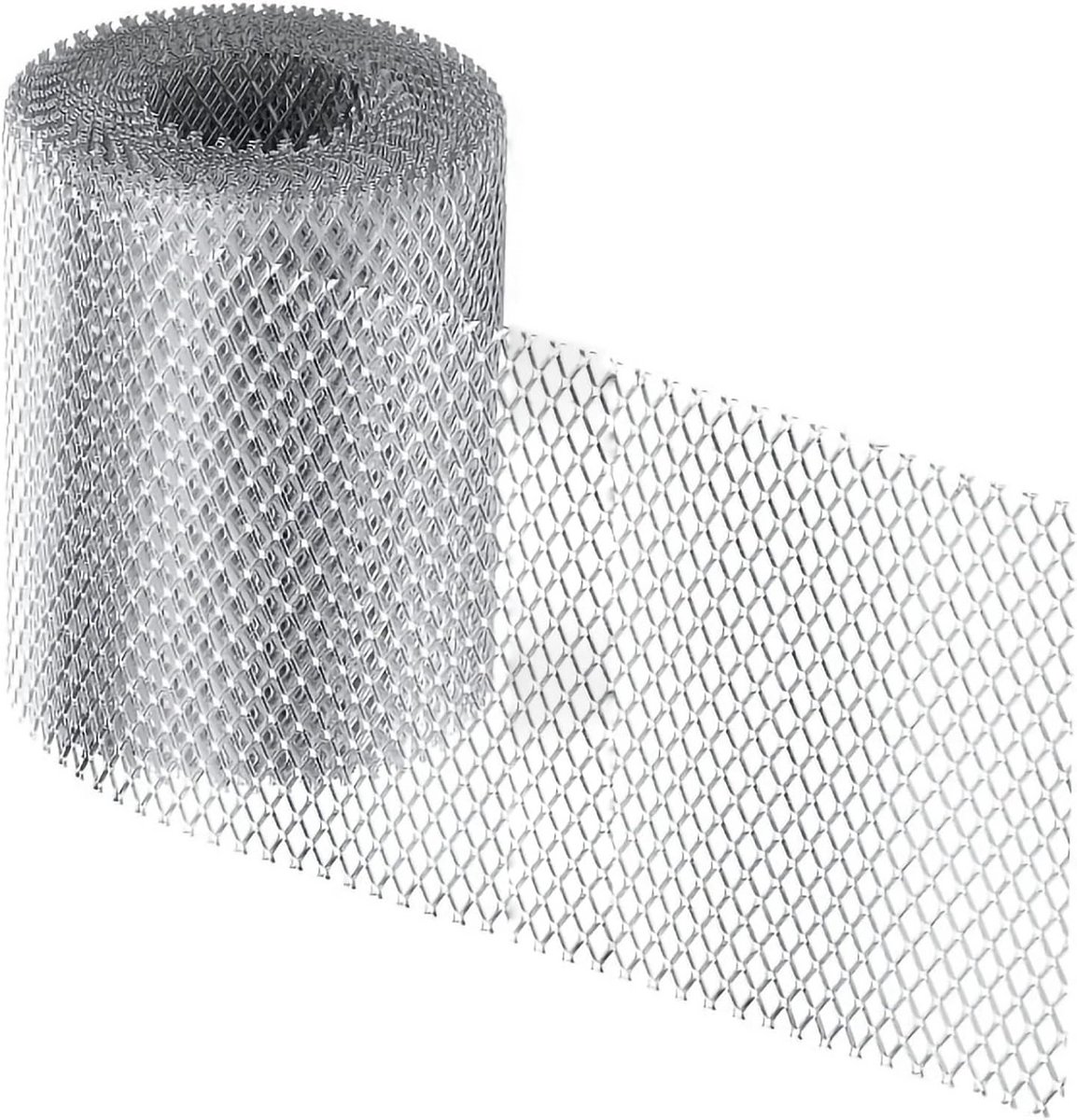 Aluminium Gootbescherming Gaasrol 5 Meter - Bladfilter en Bladvanger voor Dakgoten