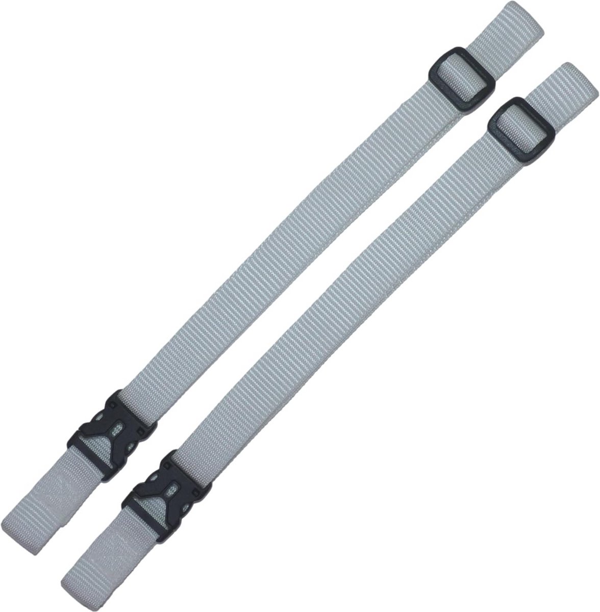 Verstelbare banden met snelspanner en lengteverstelling (2 stuks)