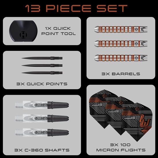Luke Woodhouse Series 2 90% tungsten 21Gr Quick point van Luke — afbeelding 4