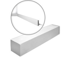 NMC FD7S-box WALLSTYL Noel Marquet 1 doos 21 stukken Plint modern design wit | 42 m