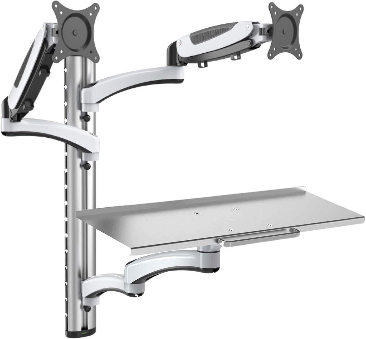 Ergonomische Gasveer Werkplek Monitorarm voor Flexibele Werkstations
