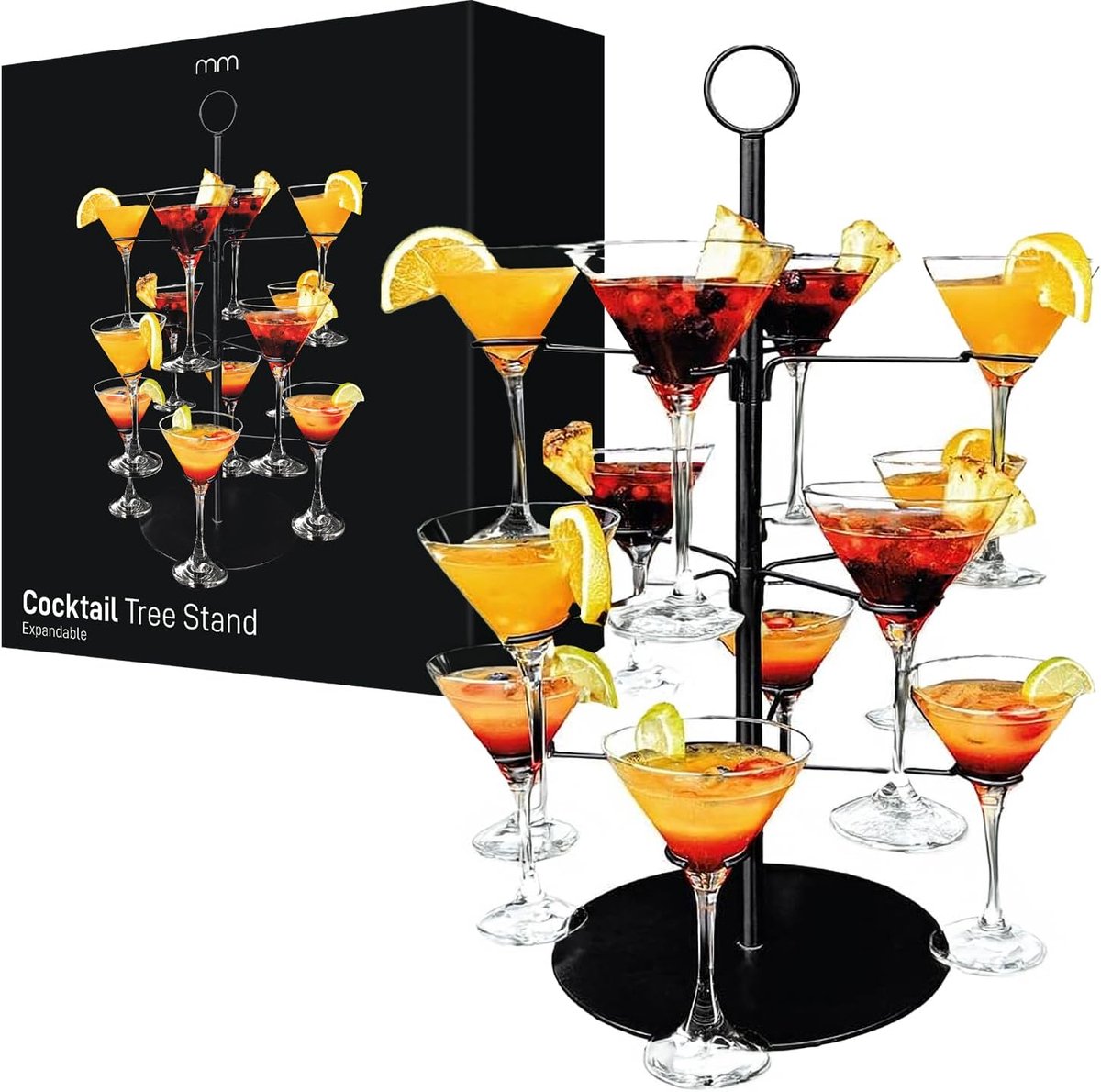 Uitschuifbare Cocktailboom Standaard voor Feestjes en Bars
