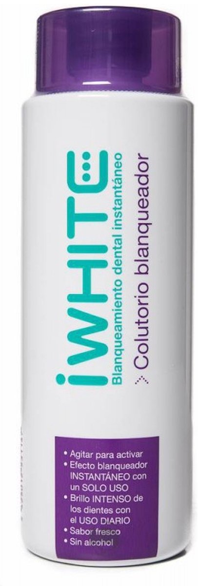 iWhite Instant Whitening Mondwater 500ml - Direct wittere tanden, Lost tandverkleuring op, voor dagelijks gebruik