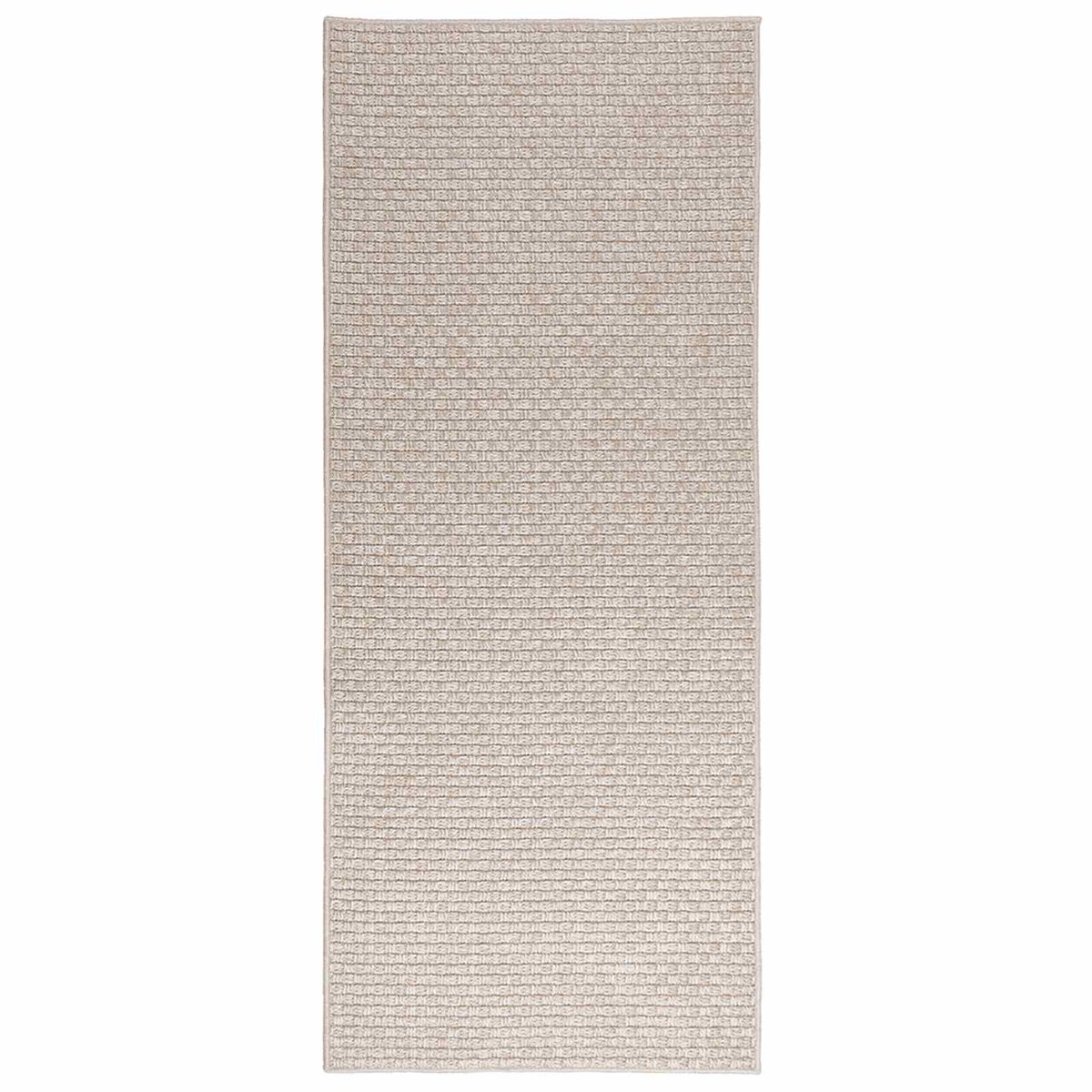 vidaXL Vloerkleden - Rechthoekig - FARO - Crème - 150 - x - 80 - cm - Polyester