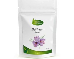 Healthy Vitamins Saffraan Extract - 60 Capsules - 50 mg