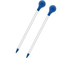 2x Aquarium Pipet Voeder Set 30cm - Koraalvoeder en Waterverversers voor Zee- en Zoetwater Aquaria