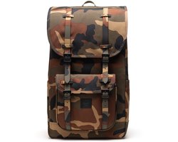 Herschel Little America - Rugzak 16 49.5 cm (woodland camo/black label)