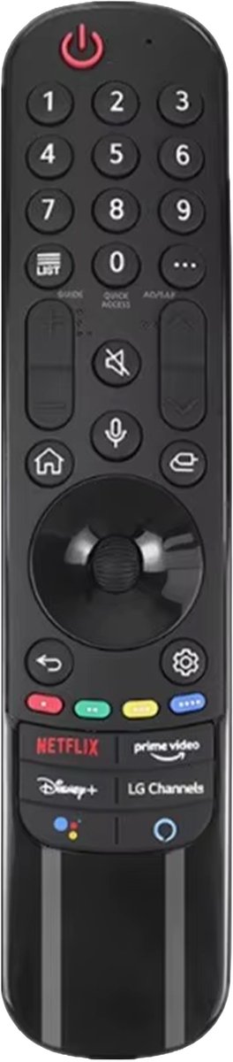 Bedienbaas Afstandsbediening geschikt voor LG AKB76036509 (IR) - Geschikt voor OLED, QLED, NanoCell & 4K UHD Smart TV’s