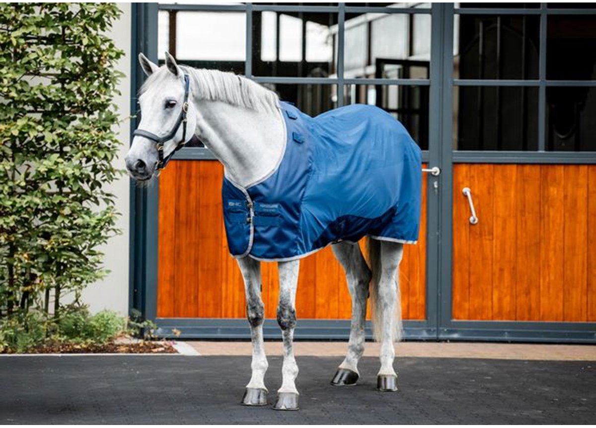 HORSEWARE IONIC THERAPY MESH COOLER Blauw
