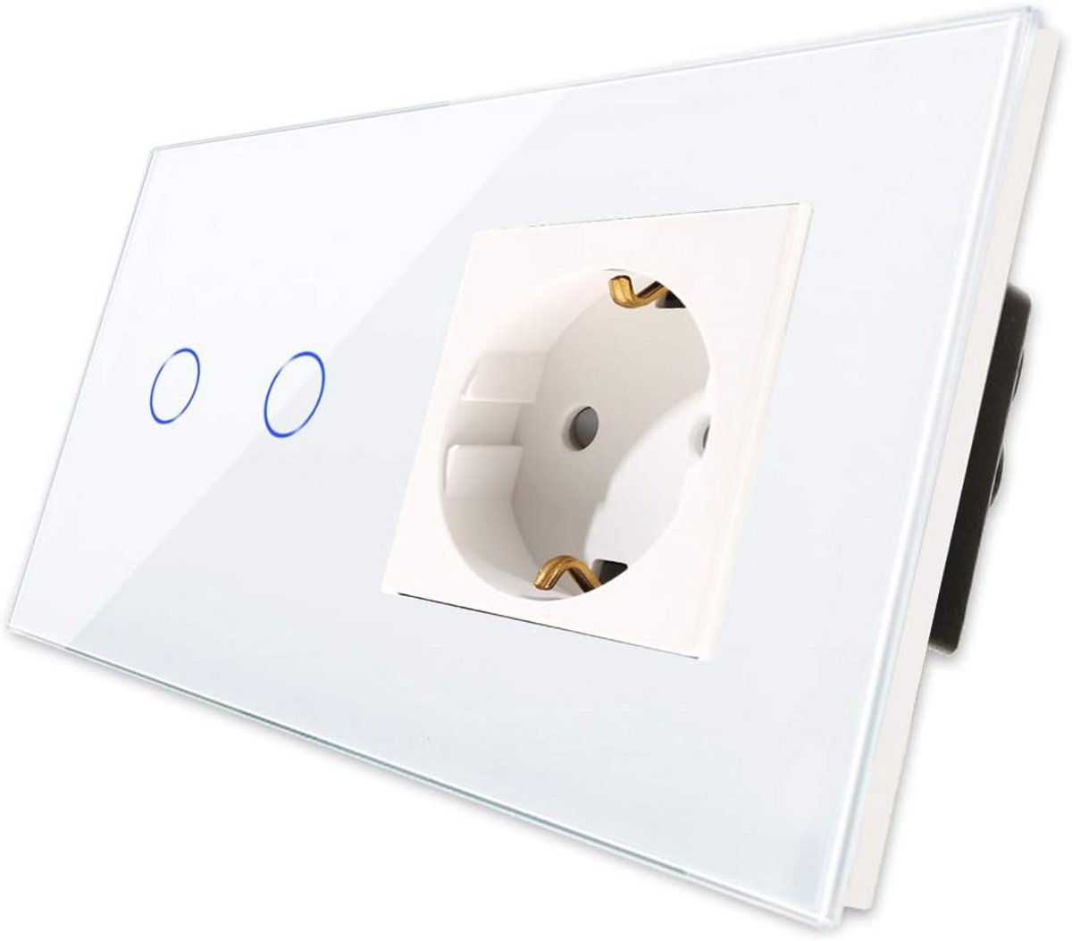 Dimmer Lichtschakelaar met Wisselschakelaar en LED-Achtergrondverlichting