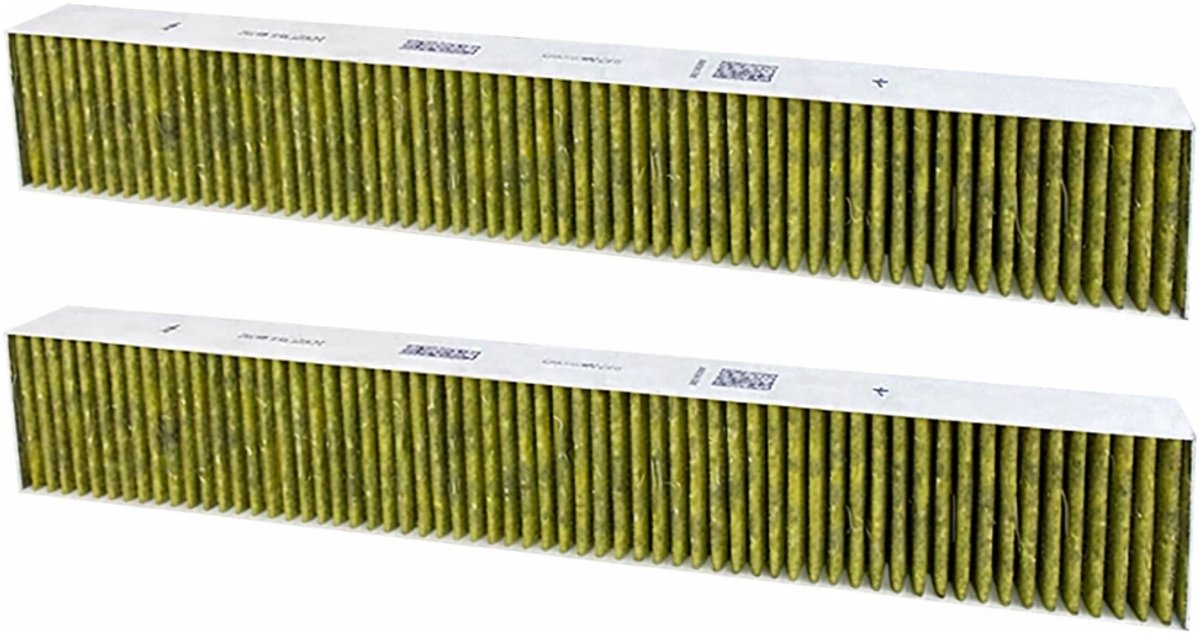 2x Propex compatibel Bosch/Siem 17000822/HEZ381700 CleanAir koolstoffilter afzuigkap/kookplaat (Propex Parts)
