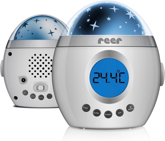 Sterrenprojector Nachtlampje met Muziek & Timer - Rustgevend Nachtlicht voor Babykamer — afbeelding 3