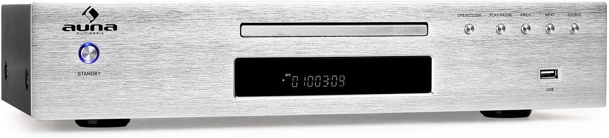 HiFi CD Speler met USB Ingang en Afstandsbediening