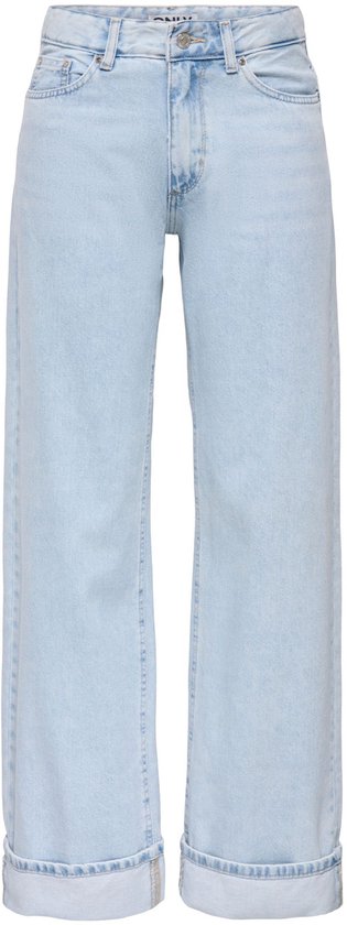 ONLY Jeans large jambes ONLELLA Taille mi-haute Coupe large Jeans
