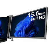 Écran portable 15,6 pouces – Full HD – 1 câble – Écran Extra pour ordinateur portable – Sac de transport inclus