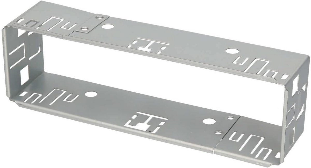 Universeel 1DIN Inbouwframe voor Autoradio - Standaard Metalen Chassis