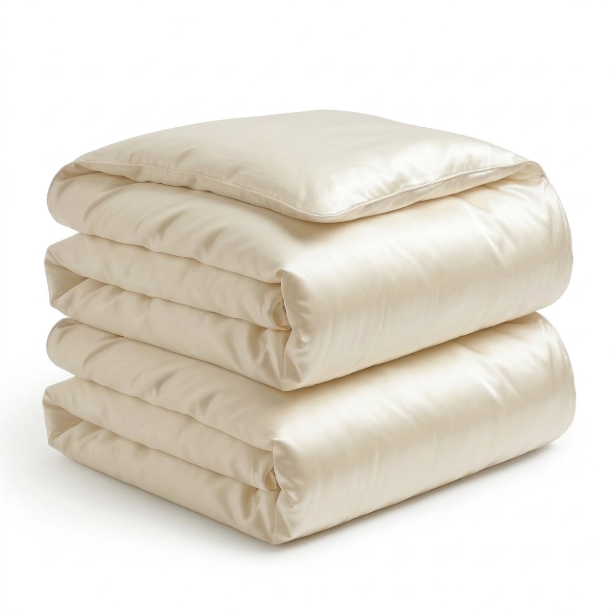 Serene 4-seizoenen dekbed van 100% zijde 175 + 300 g/m² – zijden tijk - Silk Heaven - 200x220cm