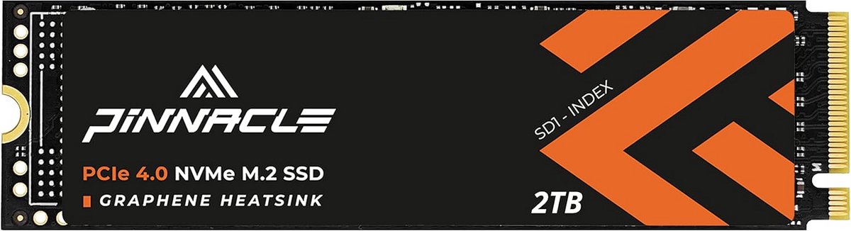 Interne NVMe SSD 2TB M.2 2280 PCIe 4.0 voor PS5 & PC - Hoge Snelheid 7100MB/s