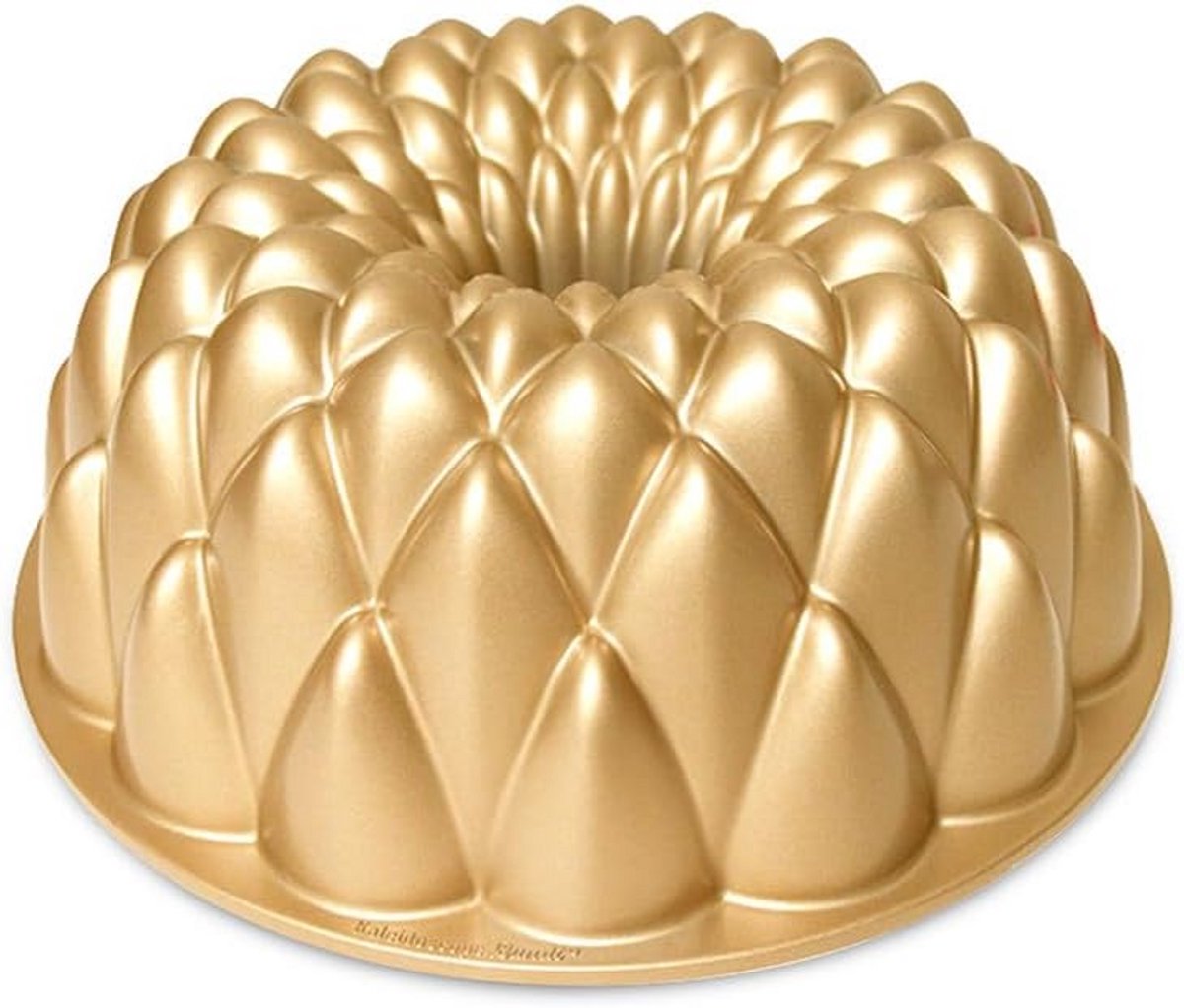 Gegoten Aluminium Bundt Cakevorm - 10 Cups - Anti-aanbak & Vaatwasmachinebestendig