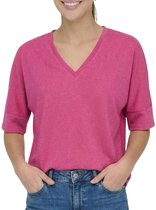 Only Ivy Glitter V-neck Top Dames - Maat L