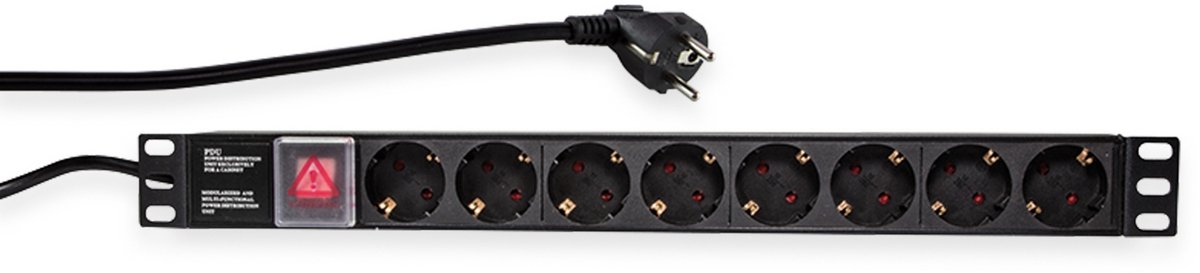 LogiLink PDU Bloc Multiprise 8 Prises