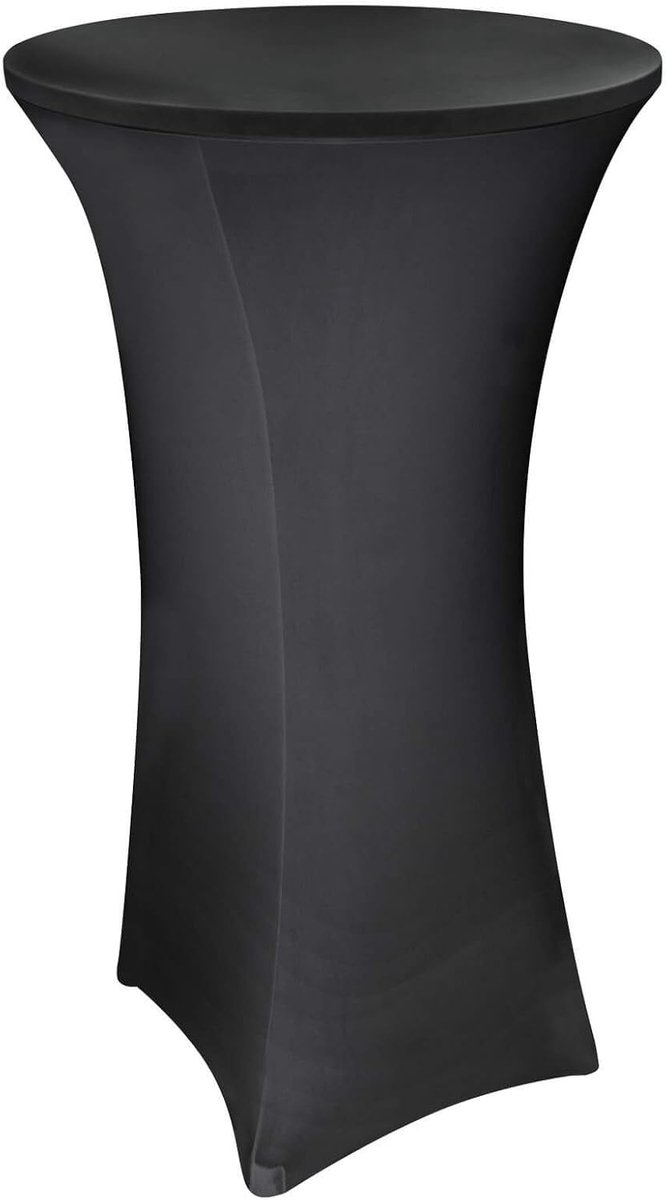 Stretch Tafelhoes voor Bistrotafel/Statafel - Geschikt voor tot Ø 80 cm - Antraciet