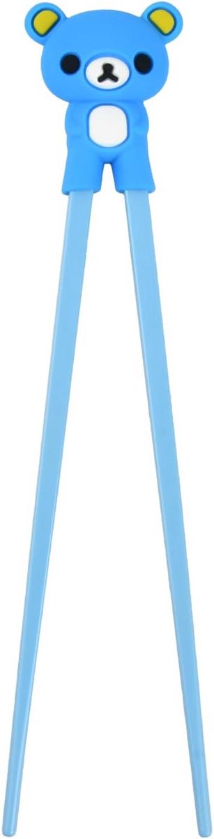 Set van 2 Lange Schattige Herbruikbare Eetstokjes met Antislip Grip - 18 cm