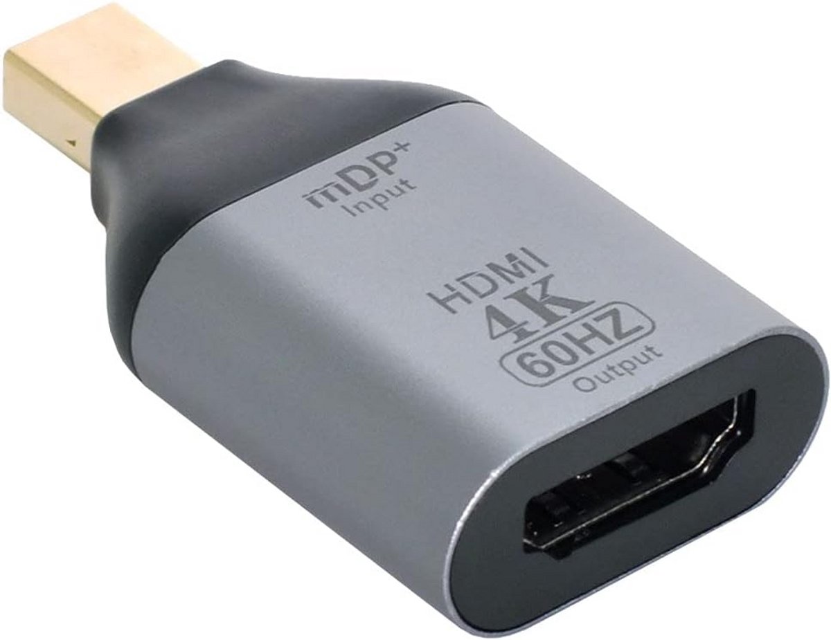 Mini DisplayPort naar HDMI 4K@60Hz Adapter voor Laptop en Mac