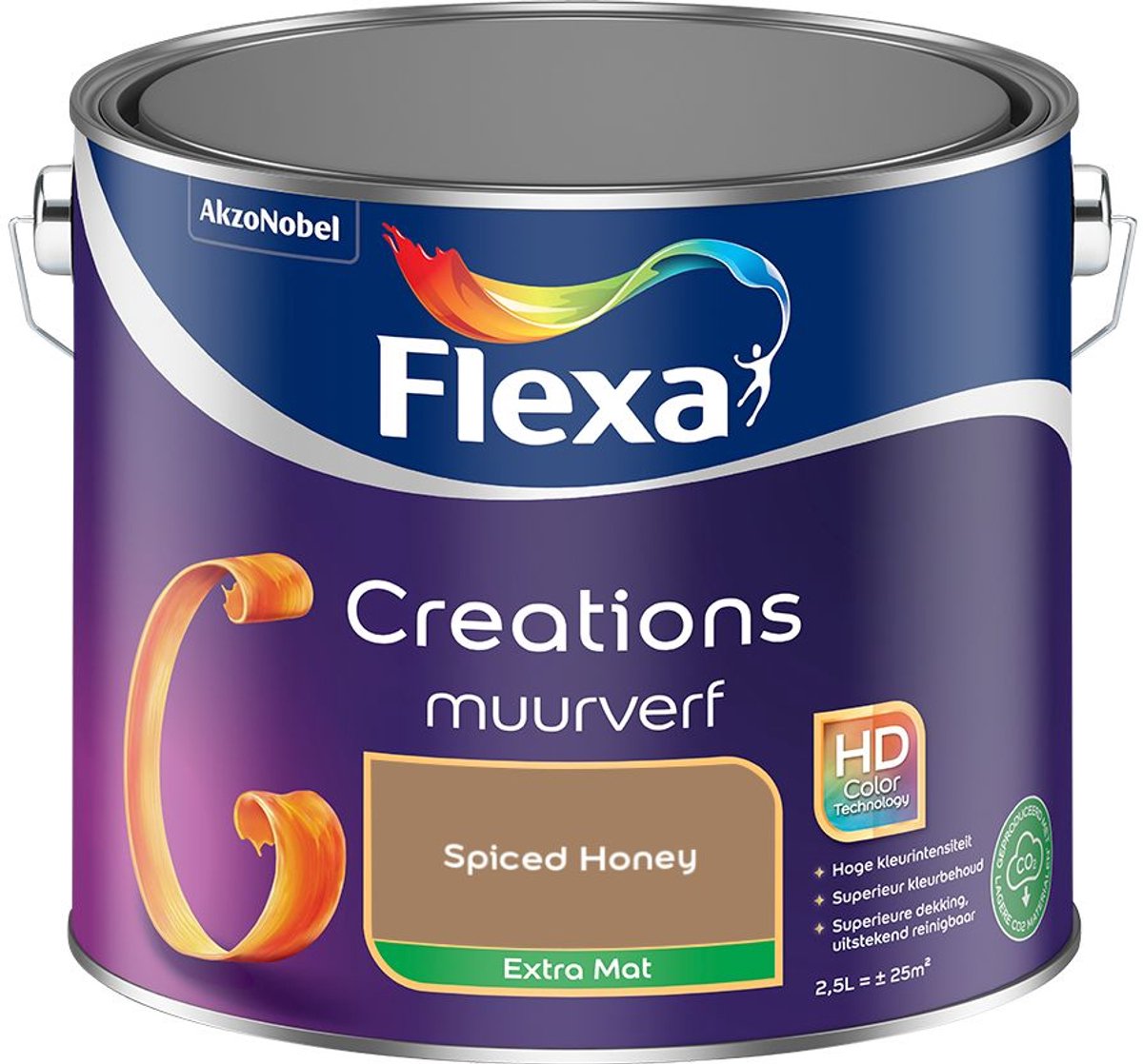 Flexa Creations Muurverf Extra Mat Spiced Honey 2,5 L