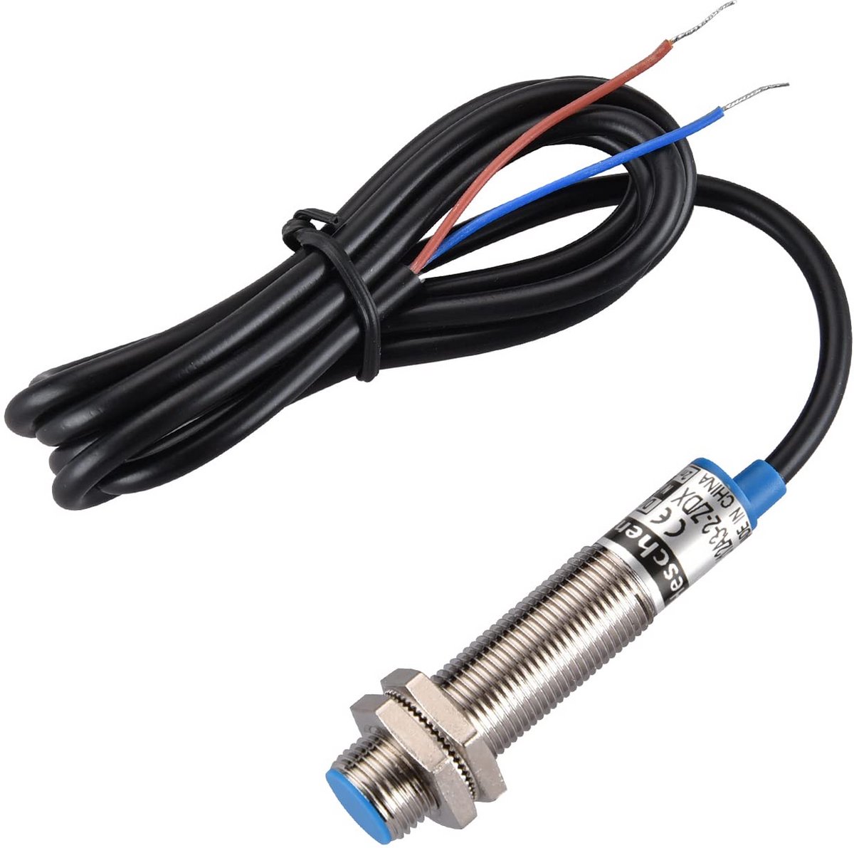 Inductieve Naderingsschakelaar M12, 2mm Detectieafstand, NC, 10-30VDC