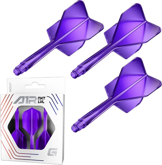 GOAT Air Neon Purple NO6 - Dart Flights van GOAT — afbeelding 4