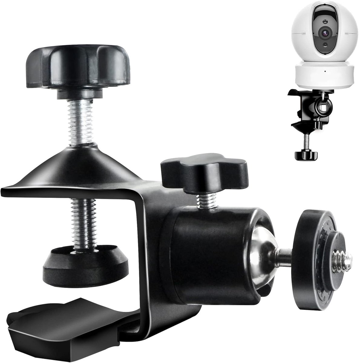 Flexibele Camera Klemhouder met Universele Montageplaat en 1/4" Schroef