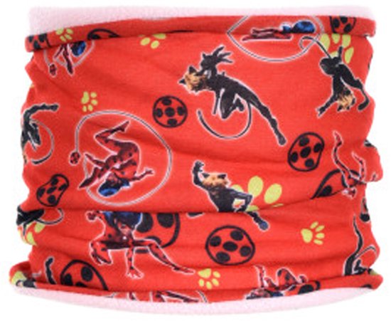 Écharpe polaire - Coccinelle et chat