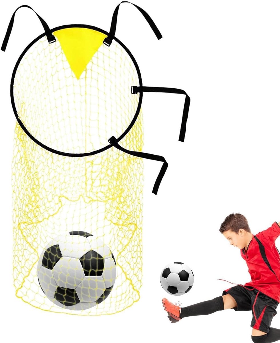 Voetbal Trainingsdoel met Target Zones voor Verbeterde Precisie