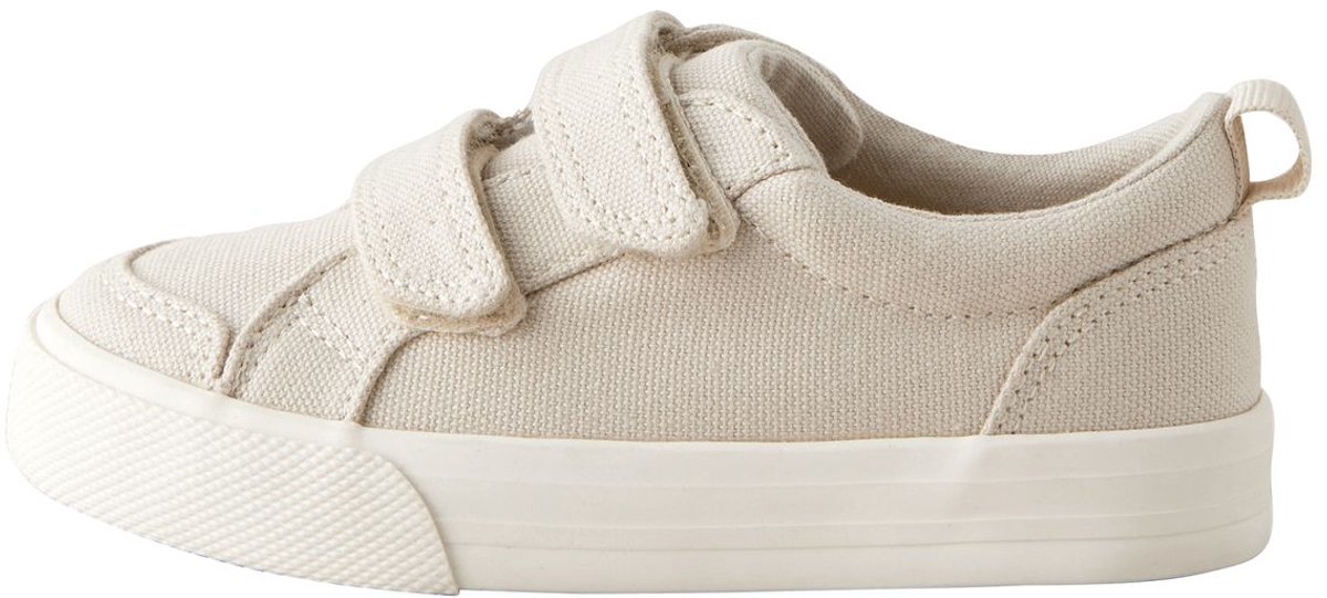 Next - Jongens - Sneakers met twee bandjes met klittenbandsluiting, brede pasvorm (G) - Naturel