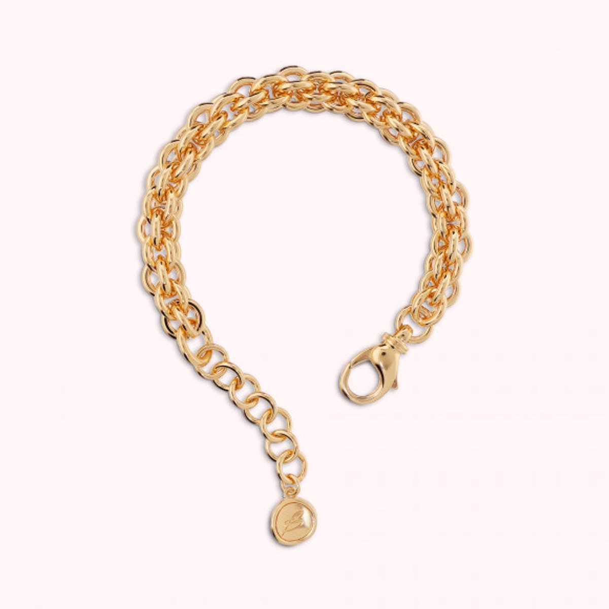 Bronzallure Polished Chain Bracelet WSBZ02520Y.YG Brons 18