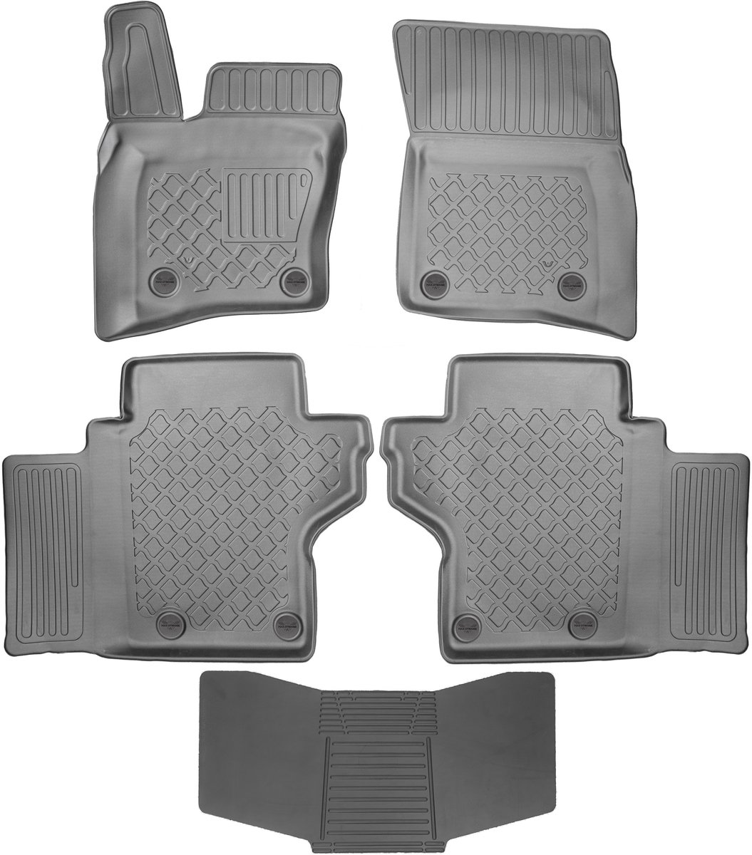 Max-Dywanik Aristar - Vloermatset - Land Rover Defender II L663 90 2020 - Zwart
