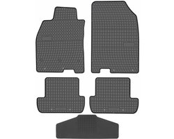 Max-Dywanik Prismat Serie - Rubberen Automatten - Renault Megane III 2008-2016 - Zonder Stoppers - Zwarte Kleur